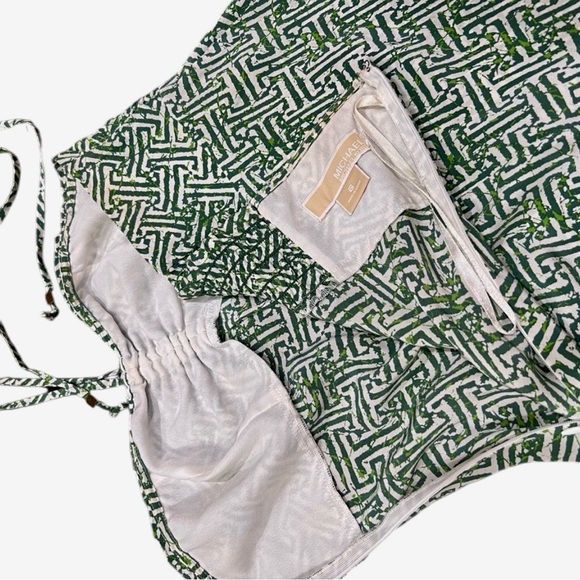 WEEKEND SALE‼️🎈‼️MICHAEL Michael Kors  MAXI HALTER DRESS SIZE 6 - Picture 7 of 8